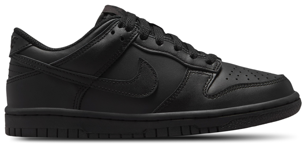 Nike Dunk Low - Boys' Grade School Black/Black product view