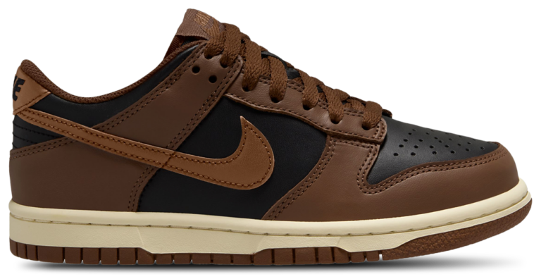 Nike Dunk Low - Boys' Grade School Black/British Tan product view