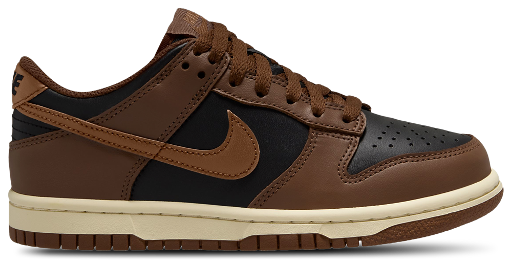Nike Dunk Low - Boys' Grade School Black/British Tan product view
