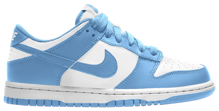 Nike Dunk Low - Boys' Grade School University Blue/White product view