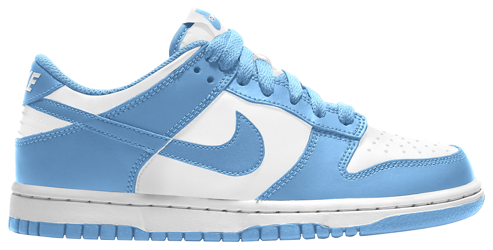 Nike Dunk Low - Boys' Grade School University Blue/White product view