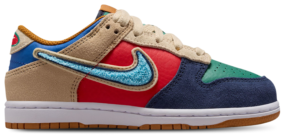 Nike Dunk Low - Boys' Preschool Blue/Red product view