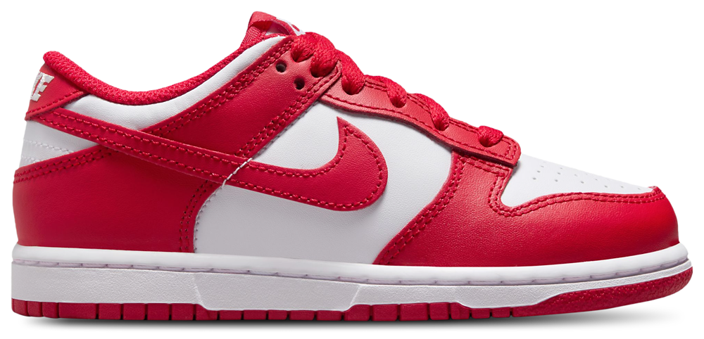 Nike Dunk Low - Boys' Preschool White/University Red product view