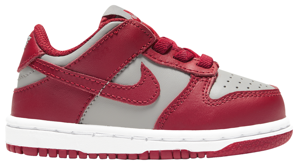 Nike Dunk Low - Boys' Toddler Grey/White/Red product view