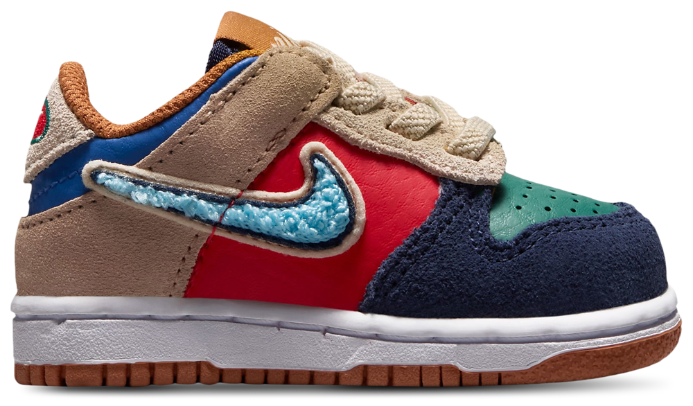 Nike Dunk Low - Boys' Toddler Red/Blue product view