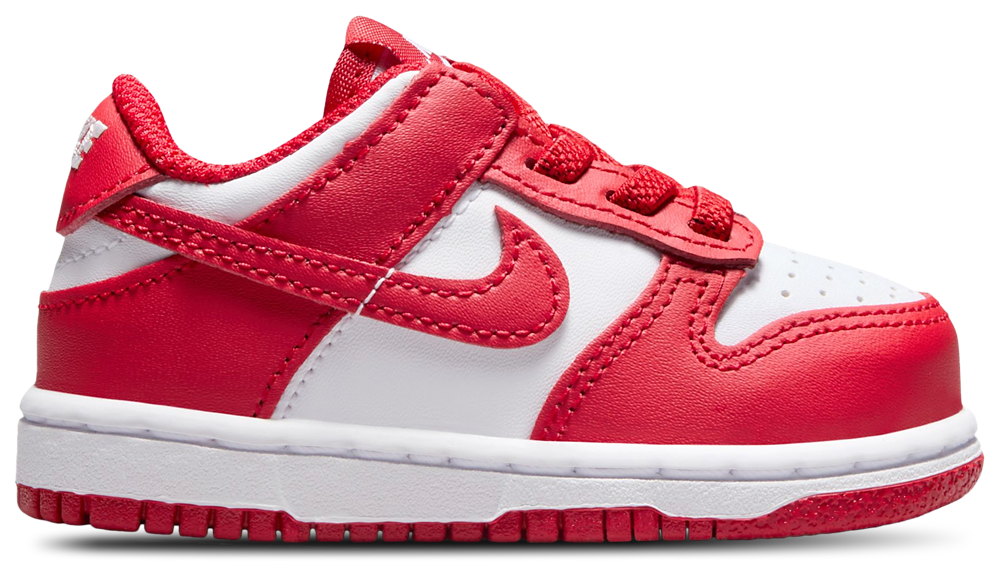 Nike Dunk Low - Boys' Toddler University Red/White product view