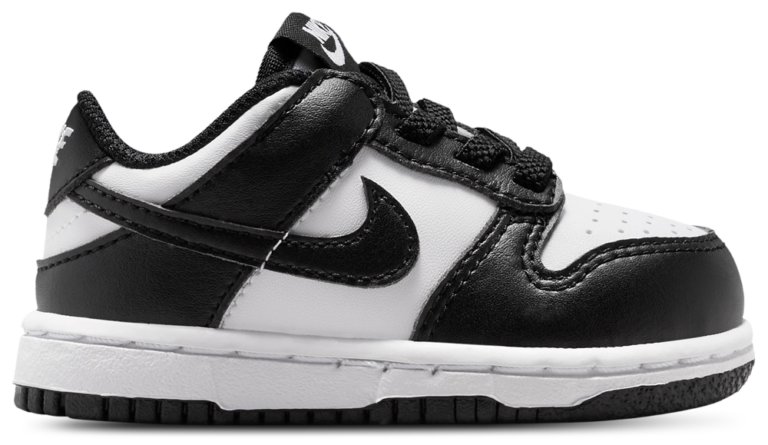 Nike Dunk Low - Boys' Toddler White/Black/White product view