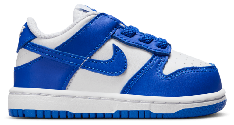 Nike Dunk Low - Boys' Toddler White/Blue product view