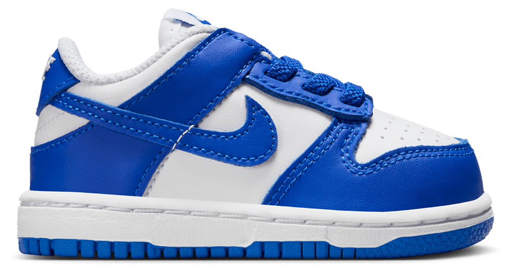 Nike Dunk Low - Boys' Toddler White/Blue product view