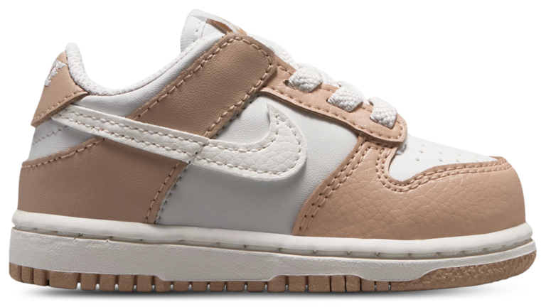 Nike Dunk Low - Boys' Toddler White/Silver product view