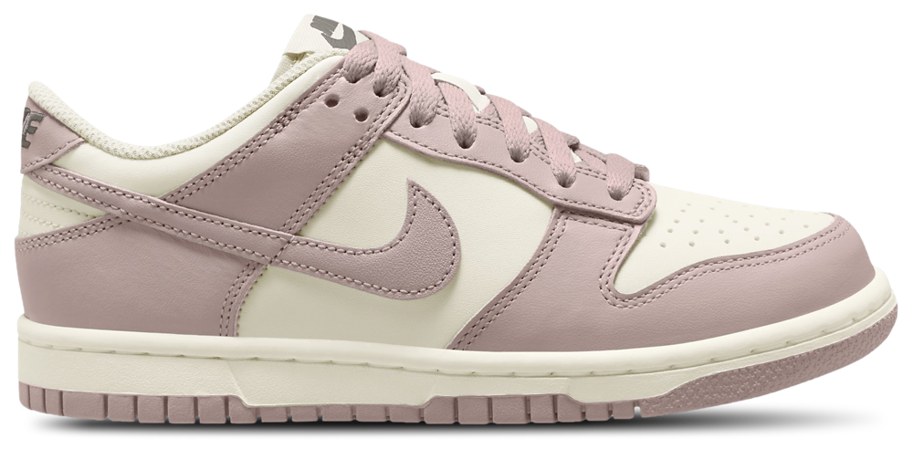 Nike Dunk Low - Girls' Grade School Sail/Particle Rose product view