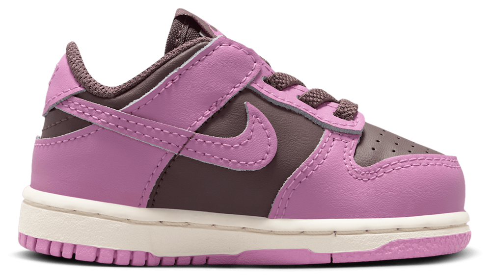 Nike Dunk Low - Girls' Toddler Tattoo/Light Magenta/Pale Ivory product view