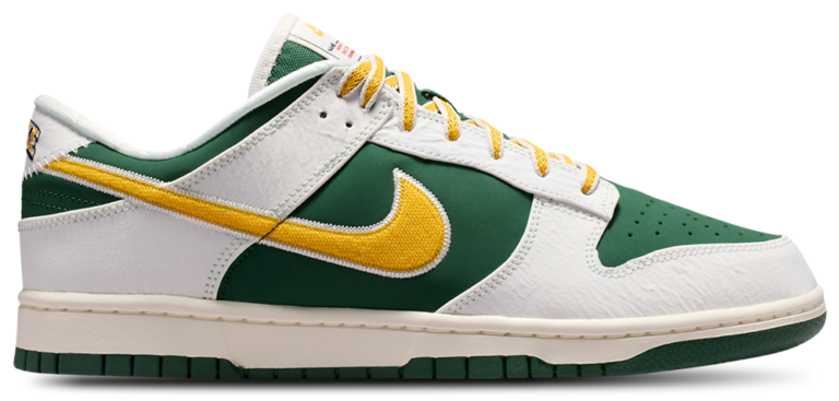 Nike Dunk Low - Men's Sail/Yellow product view