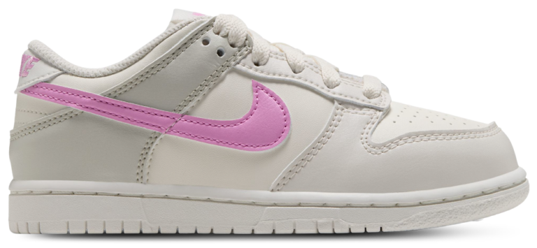 Nike Dunk Low N - Girls' Preschool Pink Rise/Sail/Phantom product view
