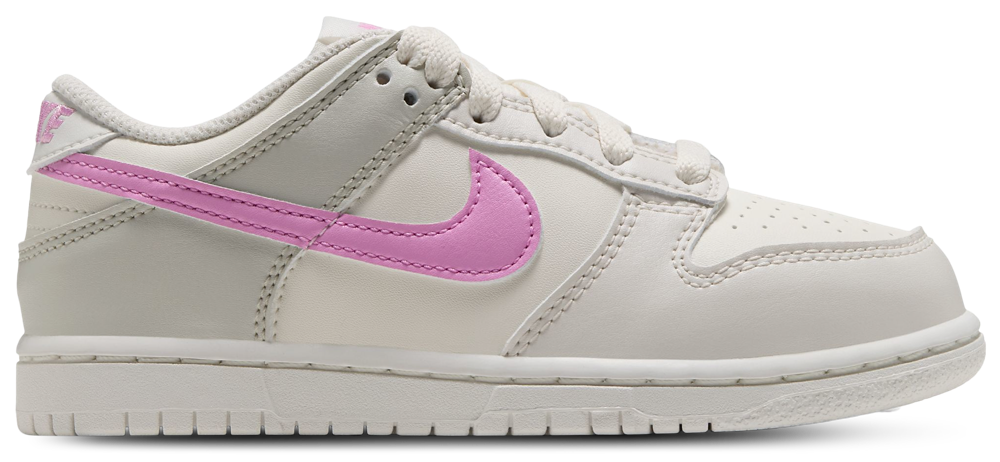 Nike Dunk Low N - Girls' Preschool Pink Rise/Sail/Phantom product view