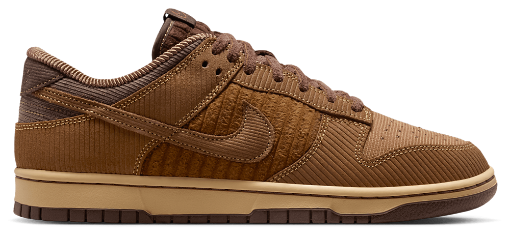 Nike Dunk Low Retro Premium - Men's Light British Tan/Light Chocolate product view