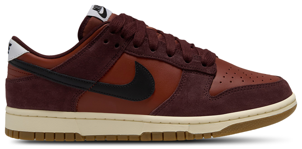 Nike Dunk Low Retro SE Essentials Plus 2 - Men's Black/Burgundy/Mars Stone product view