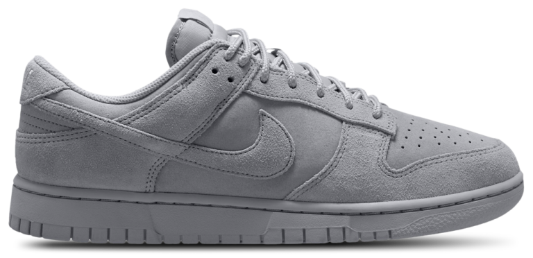 Nike Dunk Low Retro Se Nubuck - Men's Wolf Grey/Wolf Grey product view