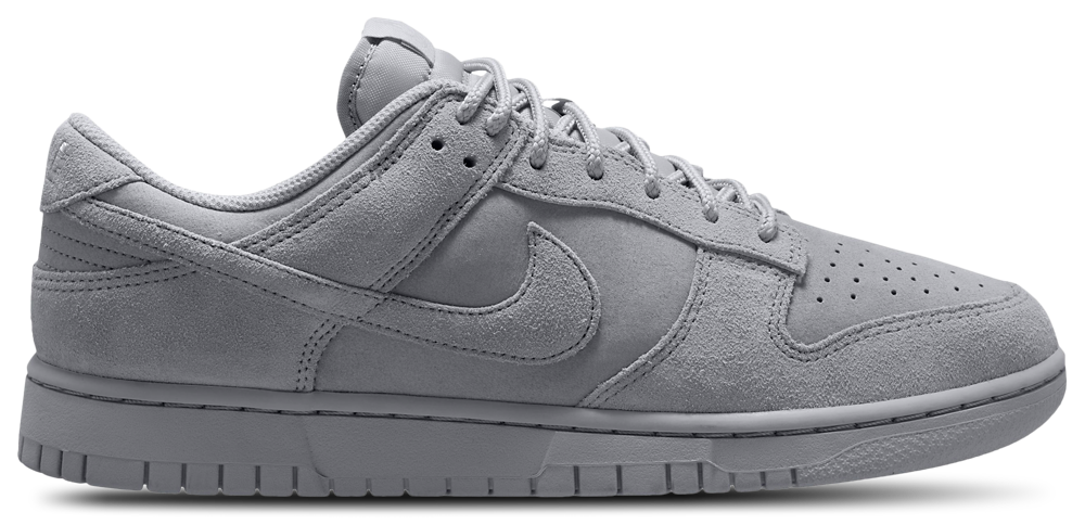 Nike Dunk Low Retro Se Nubuck - Men's Wolf Grey/Wolf Grey product view