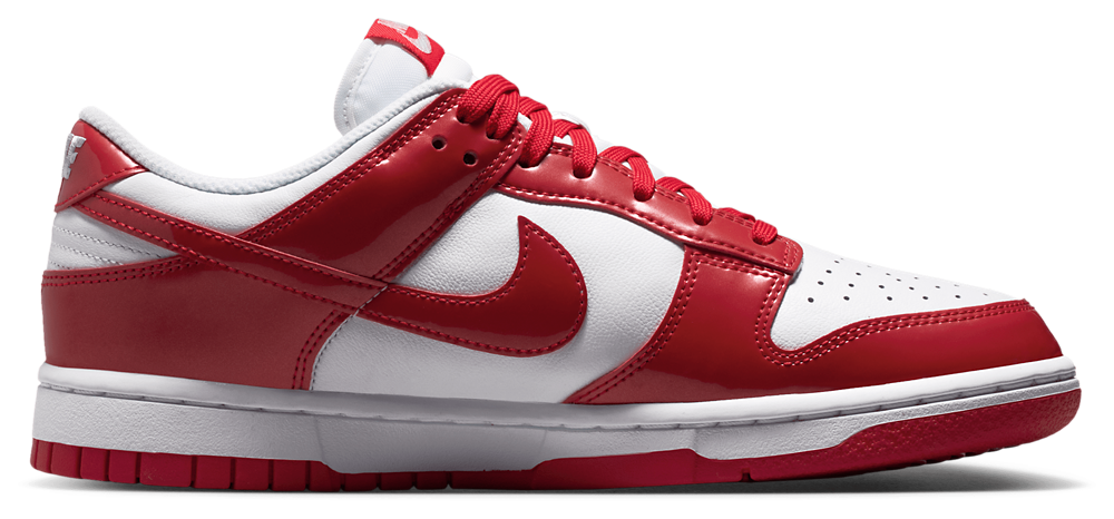 Nike Dunk Low - Women's White/Red/Silver product view