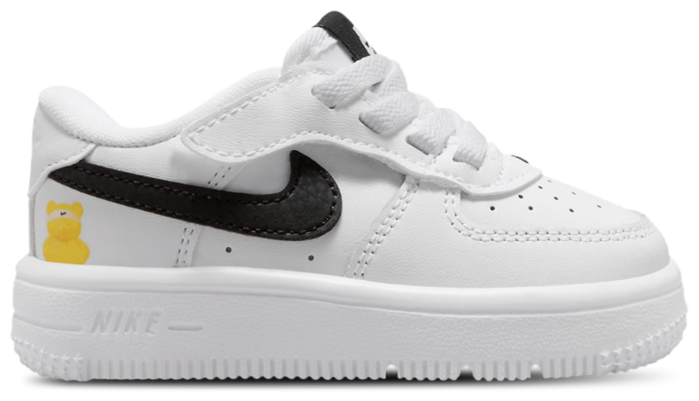 Nike Force 1 Low Easyon GB - Boys' Toddler White/Black product view