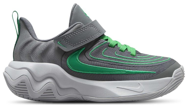 Nike Giannis Immortality 4 - Boys' Preschool Dark Smoke/Stadium Green/Wolf Grey product view
