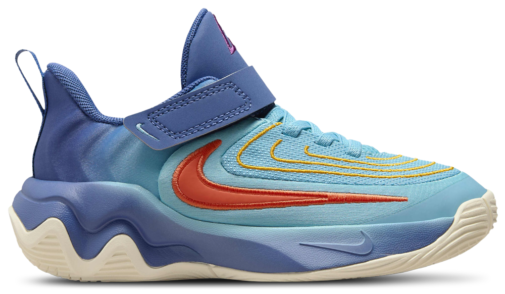 Nike Giannis Immortality 4 - Boys' Preschool Denim Turquoise/Cosmic Clay/Mystc Navy product view
