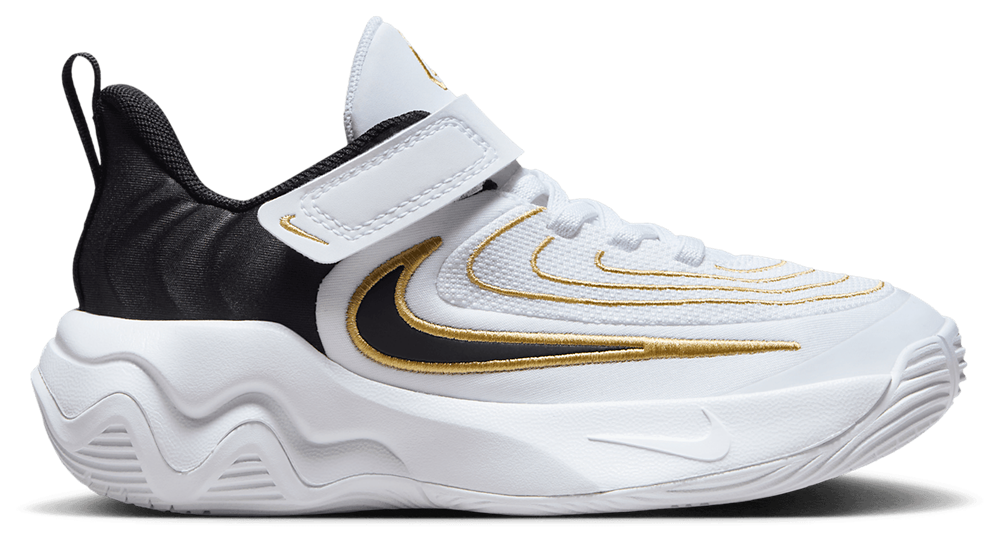Nike Giannis Immortality 4 - Boys' Preschool White/Black/Metallic Gold product view