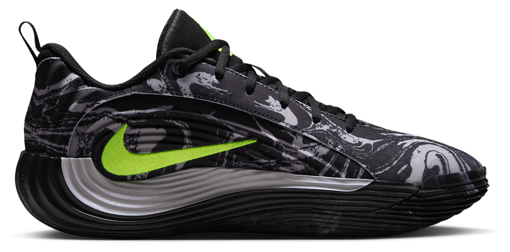 Nike Giannis Immortality 5 - Men's Black/Volt/Light Smoke Grey product view