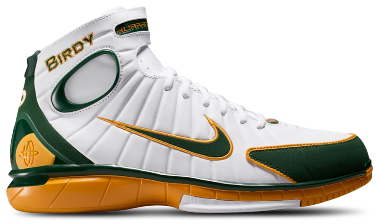 Nike Huarache 2k4 - Men's Yellow/White/Green product view