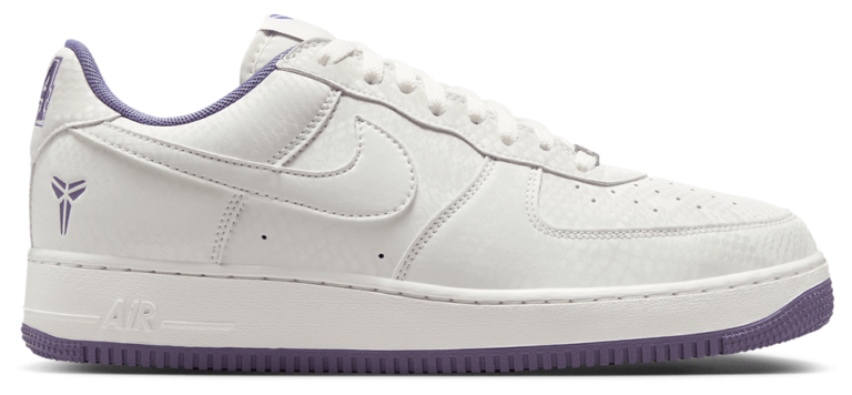 Nike Kobe Air Force 1 Low - Men's Purple/Summit White product view
