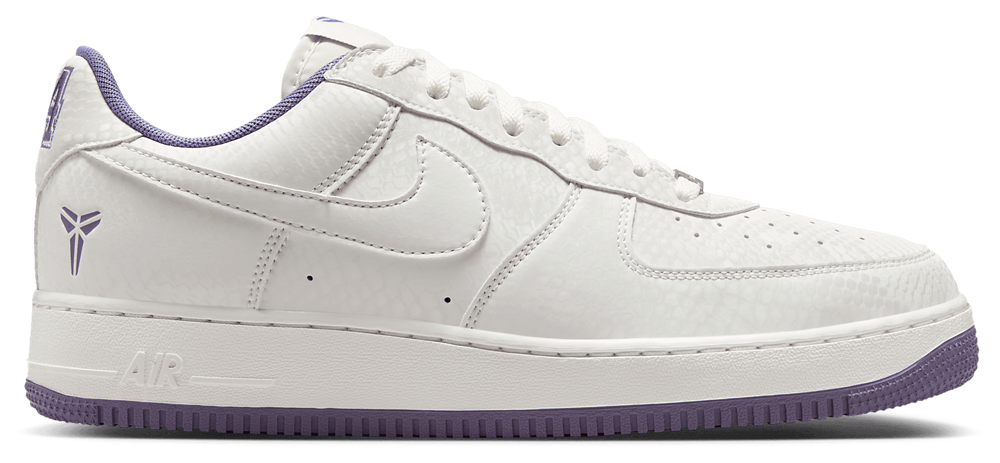 Nike Kobe Air Force 1 Low - Men's Purple/Summit White product view