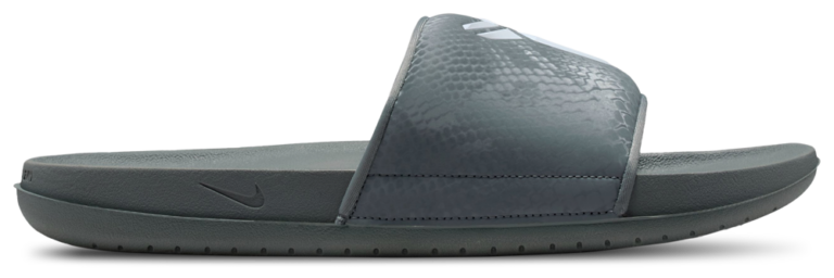 Nike Kobe Off Court Slides - Men's Cool Grey/White product view