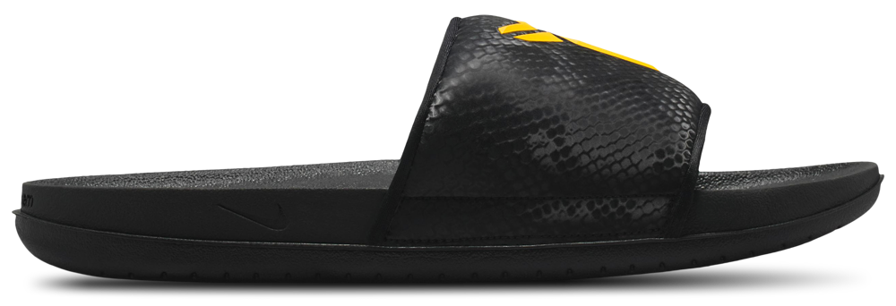 Nike Kobe Off Court Slides - Men's University Gold/Black product view