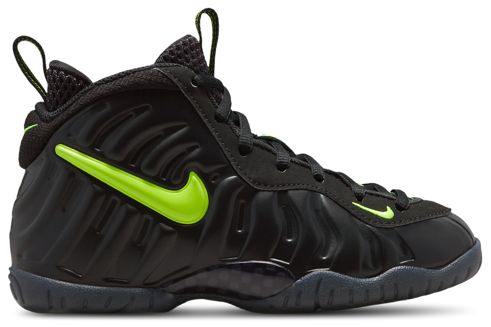 Nike Little Posite Pro - Boys' Preschool Voltage Yellow/Black product view