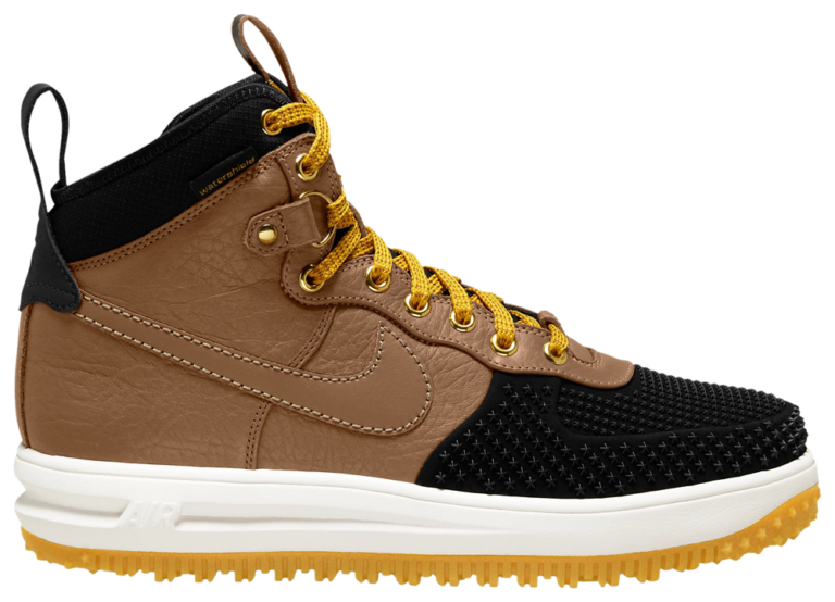 Nike Lunar Force 1 Duckboot - Men's Brown/Black/Gold product view