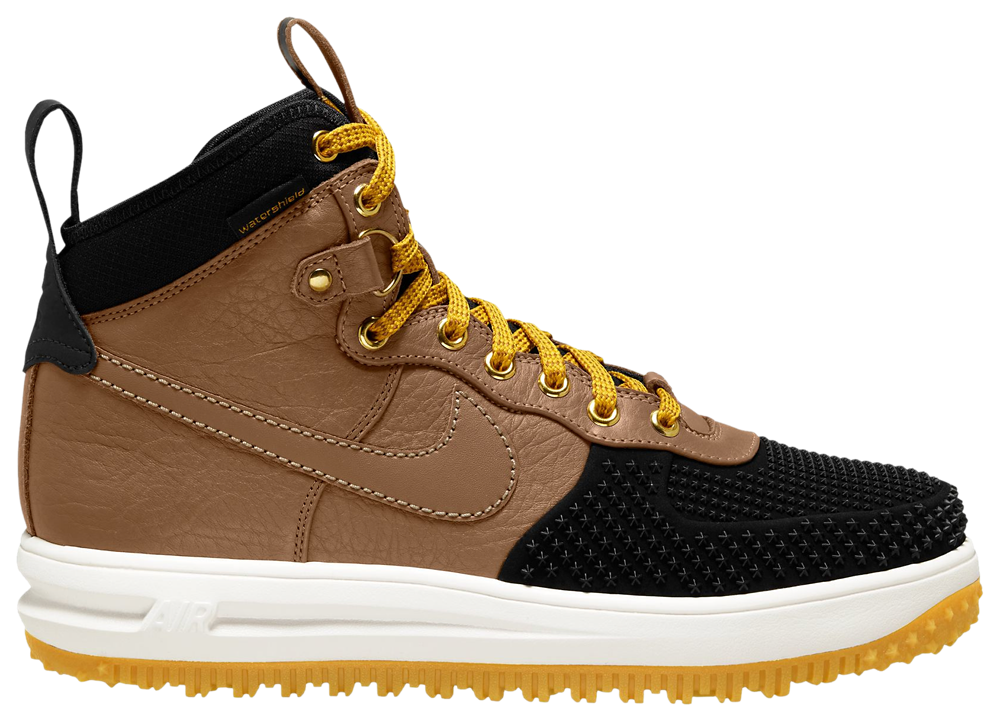 Nike Lunar Force 1 Duckboot - Men's Brown/Black/Gold product view