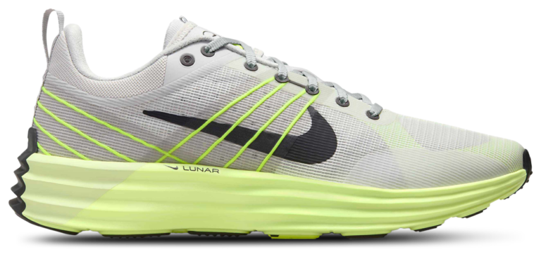 Nike Lunar Roam - Men's Neutral Grey/Black/Volt product view