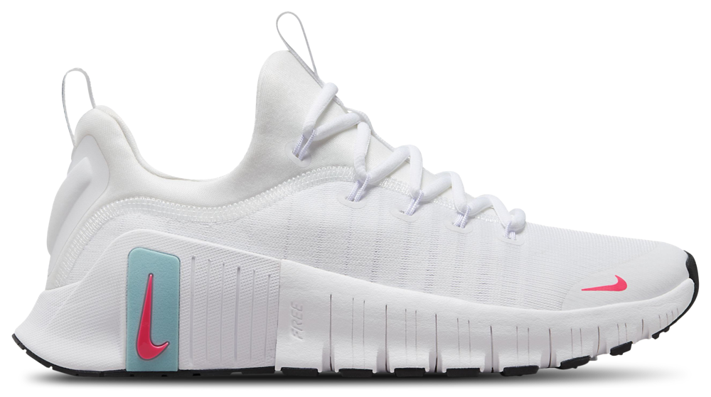 Nike Metcon 6 - Women's White/Hot Punch/Denim Turquoise product view