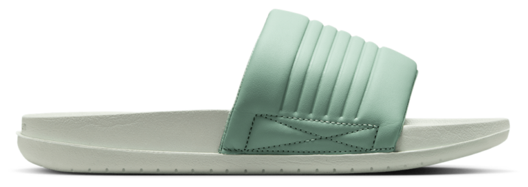 Nike Offcourt Adjust Slide - Women's Barely Green/Steam/Black product view