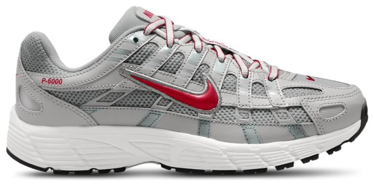 Nike P-6000 - Boys' Grade School Gym Red/Metallic Silver product view