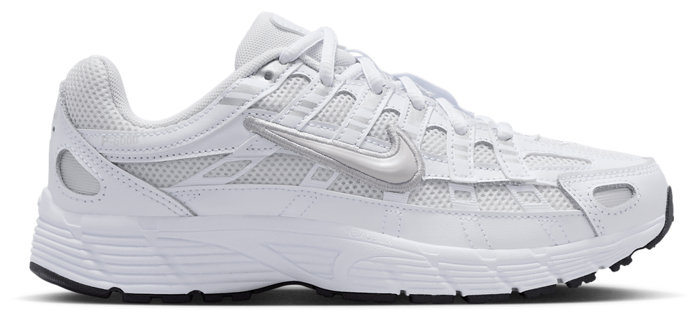 Nike P-6000 - Boys' Grade School Platinum Tint/Platinum Tint/White product view