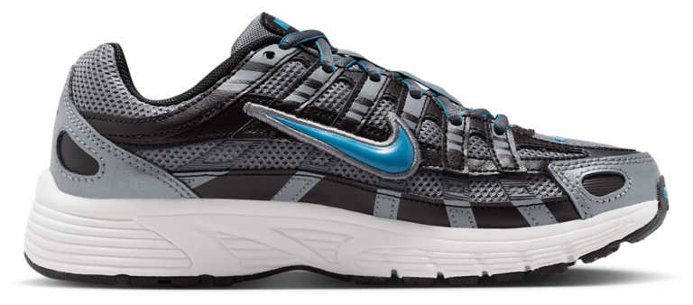 Nike P-6000 - Boys' Grade School Smoke Grey/Dutch Blue/Black product view