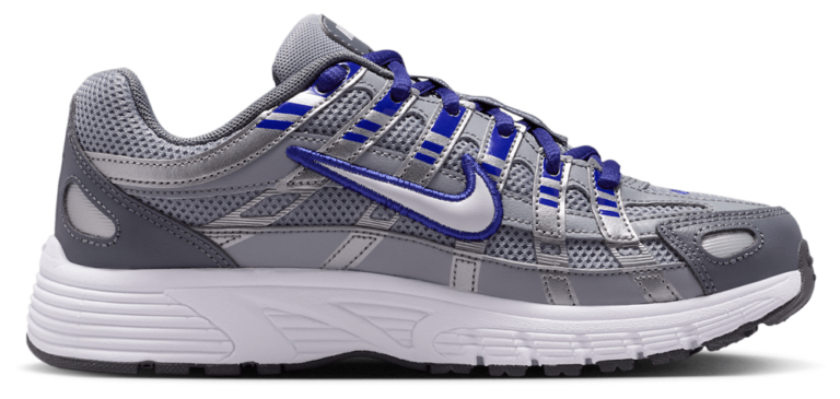 Nike P-6000 - Boys' Grade School White/Wolf Grey/Deep Night product view