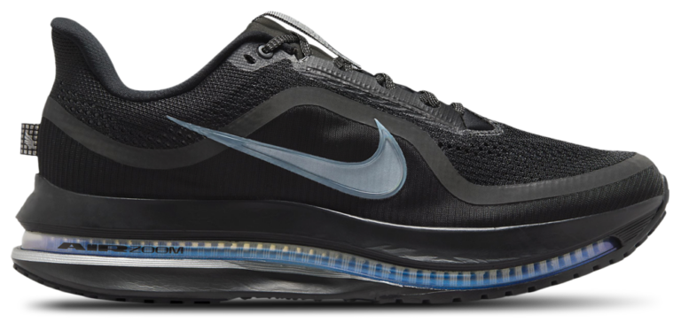 Nike Pegasus Premium - Men's Black/Black/Metallic Silver product view