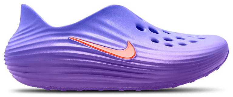 Nike Reactx ReJuven8 - Boys' Grade School Med Blue/Turf Orange/Bright Violet product view