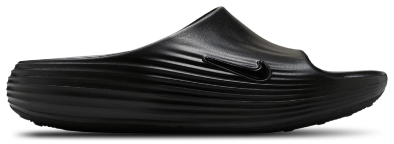 Nike Reactx Rejuven8 Slides - Men's Black/Black product view