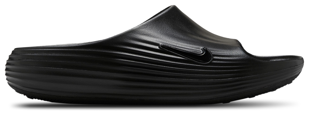 Nike Reactx Rejuven8 Slides - Men's Black/Black product view