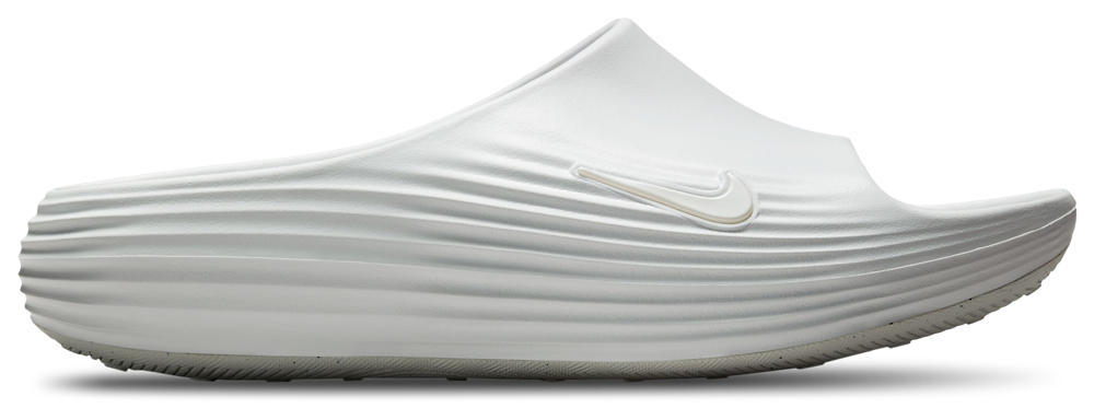 Nike Reactx Rejuven8 Slides - Men's Summit White/Summit White product view