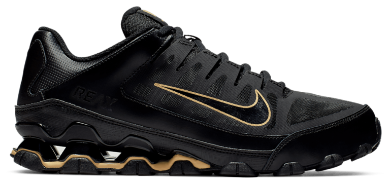 Nike REAX 8 TR Mesh - Men's Black/Mtlc Gold/Black product view